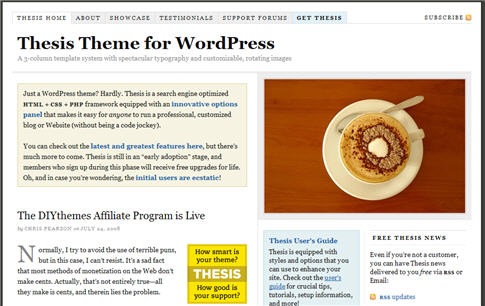 How to use thesis theme for wordpress