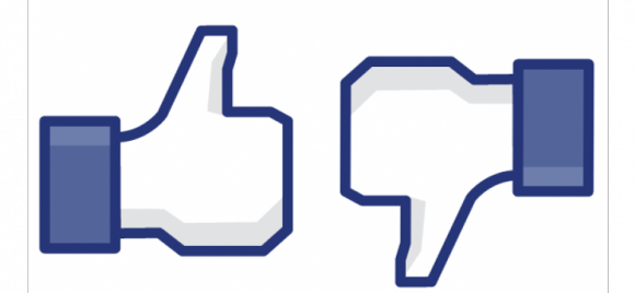 Facebook dilike button for business